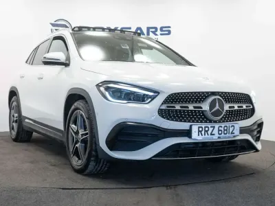 Used Mercedes GLA180 AMG Line Premium Plus 136 HP (100 kW) 2021 White SUV