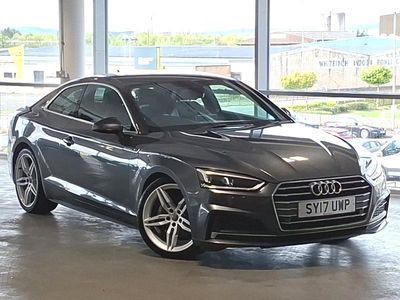 Używany Audi A5 S-Line 190 KM (139 kW) 2017 Szary Coupe