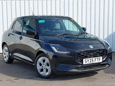 Used Suzuki Swift 82 HP (60 kW) 2025 Black Hatchback