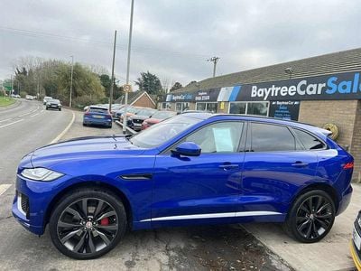 Used Jaguar F-Pace First Edition 300 HP (220 kW) 2016 Blue SUV