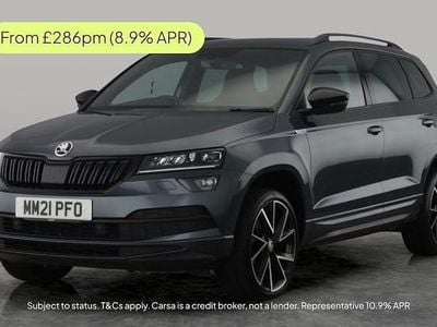 Grey Used 2021 Skoda Karoq SportLine SUV | £20,062 (Good price)