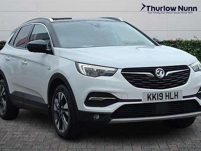 Used Vauxhall Grandland X Sport 131 HP (96 kW) 2019 White SUV