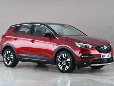 Used Vauxhall Grandland X Sport 131 HP (96 kW) 2019 Red SUV