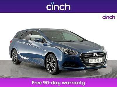 Blue Used 2016 Hyundai i40 SE Estate | £9,299 (Expensive)