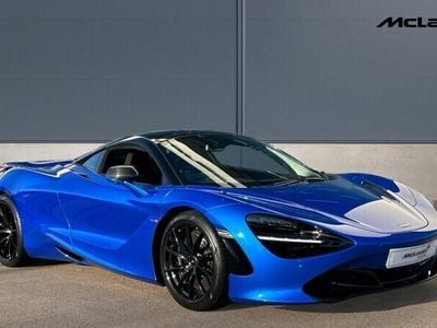 Used McLaren 720S 720 HP (529 kW) 2023 Blue Coupe