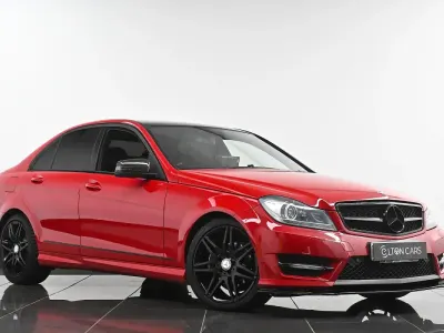 Used Mercedes C220 AMG 2012 Red Sedan