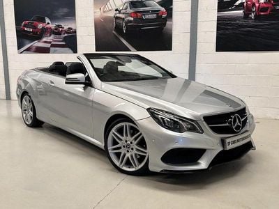 Used Mercedes E350 AMG line 2017 Silver Cabriolet