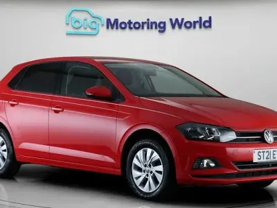 Used VW Polo Match 95 HP (69 kW) 2021 Red Hatchback