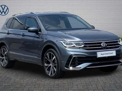 Used VW Tiguan Allspace R-line 150 HP (110 kW) 2024 Grey SUV