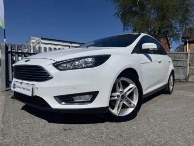 Usado Ford Focus Titanium 120 CV (88 kW) 2017 Blanco Utilitario