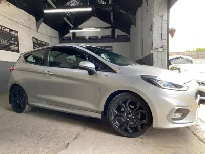 Used Ford Fiesta ST-Line 125 HP (91 kW) 2019 Silver Hatchback