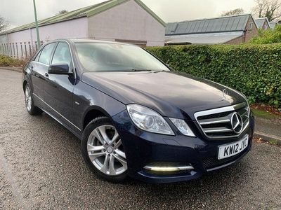 Blue Used 2012 Mercedes E220 Avantgarde Sedan | £7,990 (Fair price)