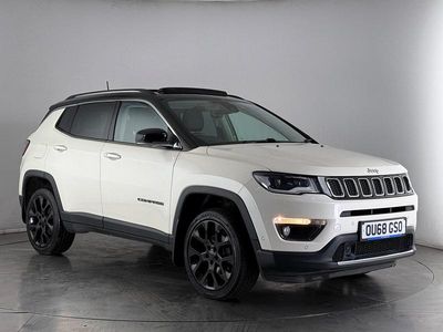Used Jeep Compass Limited 2018 White/black SUV