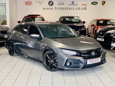 Used Honda Civic Sport 182 HP (133 kW) 2021 Grey Hatchback