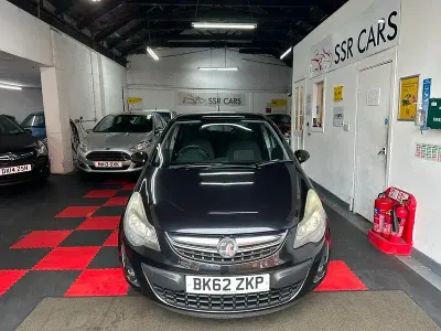 Used Vauxhall Corsa 85 HP (62 kW) 2012 Black Hatchback