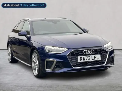 Begagnad Audi A4 S-Line 204 HK (150 kW) 2024 Blå Kombi