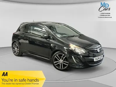 Used Vauxhall Corsa Edition 120 HP (88 kW) 2014 Black Hatchback