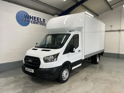 Usado Ford Transit 130 HP (95 kW) 2021 Branco Cabrios
