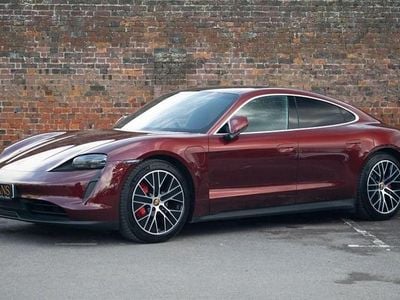 Used Porsche Taycan Performance Package 419 kW (571 HP) 2023 Red Sedan