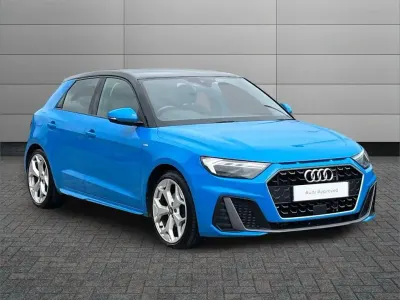 Used Audi A1 S-Line 113 HP (83 kW) 2019 Blue SUV