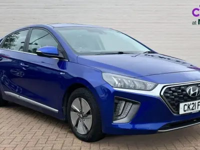 Used Hyundai Ioniq Premium 141 HP (103 kW) 2021 Blue Hatchback