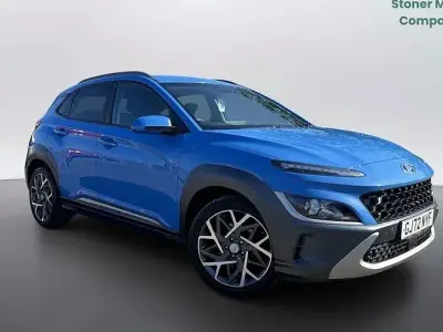 Used Hyundai Kona Premium 141 HP (103 kW) 2022 Blue SUV