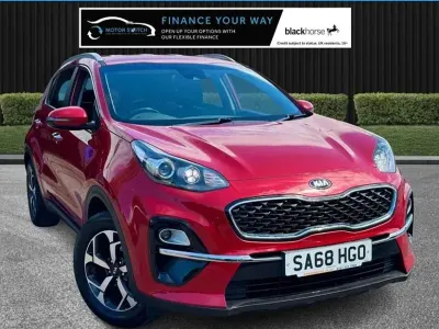Used Kia Sportage 130 HP (95 kW) 2018 Red SUV