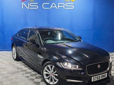 Black Used 2019 Jaguar XF R-Sport Sedan | £15,499 (A bit pricey)