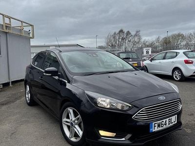 Used Ford Focus Titanium 2015 Black Hatchback