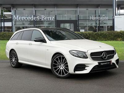 White Used 2018 Mercedes E43 AMG Premium Plus Sedan | £28,555 (Fair price)