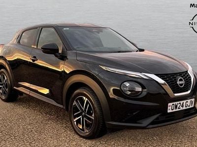 Black Used 2024 Nissan Juke N-Connecta SUV | £16,077 (Fair price)