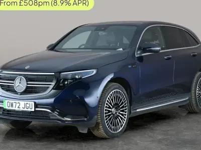 Usado Mercedes EQC400 AMG Line Premium 300 kW (408 HP) 2023 Azul SUV