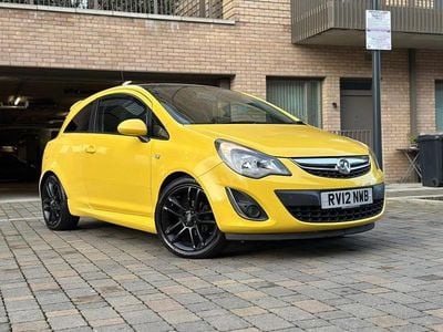 Used Vauxhall Corsa Edition 2012 Yellow Hatchback