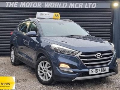 Used Hyundai Tucson SE 141 HP (103 kW) 2017 Blue SUV