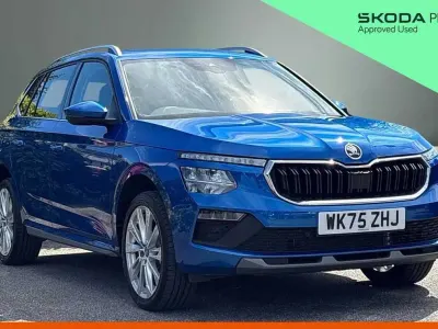 Used Skoda Kamiq SE L 113 HP (83 kW) 2026 Race blue metallic SUV