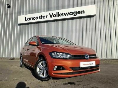 Used VW Polo SE 95 HP (69 kW) 2018 Orange Hatchback