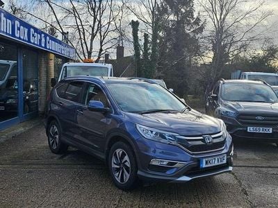 Blue Used 2017 Honda CR-V EX SUV | £17,990 (A bit pricey)