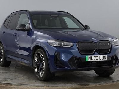 Blue Used 2023 BMW iX3 M Sport SUV | £33,795 (Fair price)