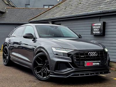 Grey Used 2019 Audi Q8 S-Line SUV | £36,989 (Expensive)