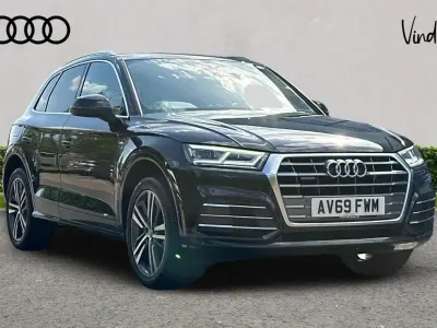 Used Audi Q5 S-Line 187 HP (137 kW) 2019 Black SUV