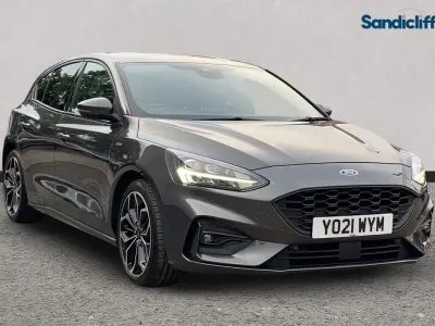 Used Ford Focus ST-Line X 125 HP (91 kW) 2021 Grey Hatchback
