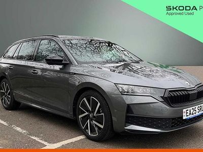 Used Skoda Octavia SportLine 110 HP (80 kW) 2025 Graphite grey metallic Estate