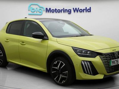 New Peugeot e-208 Premium 114 kW (156 HP) 2025 Yellow Hatchback