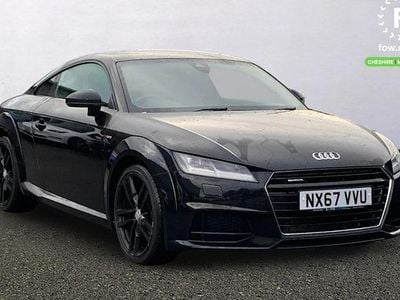 Black Used 2017 Audi TT S-Line Coupe | £17,599 (Fair price)