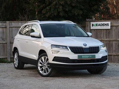 Used Skoda Karoq SE L 110 HP (80 kW) 2021 Candy white SUV