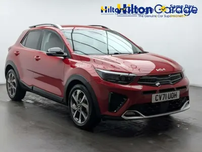 Used Kia Stonic GT-Line 118 HP (86 kW) 2021 Red SUV