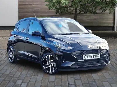 New Hyundai i10 Premium 79 HP (58 kW) 2026 Black Hatchback