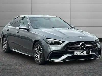 Used Mercedes C200 AMG line 221 HP (162 kW) 2025 Grey Sedan
