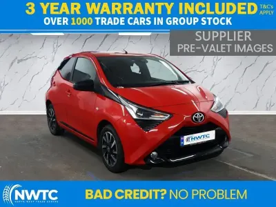 Used Toyota Aygo Trend 71 HP (52 kW) 2021 Red Hatchback