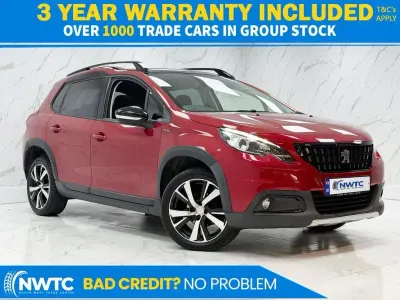 Used Peugeot 2008 GT-line 2017 Red SUV